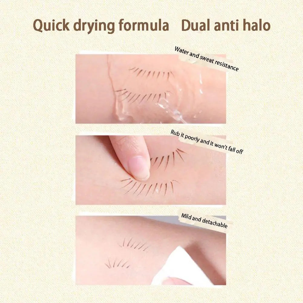 Double Forked Tip Lower eyelash Pen