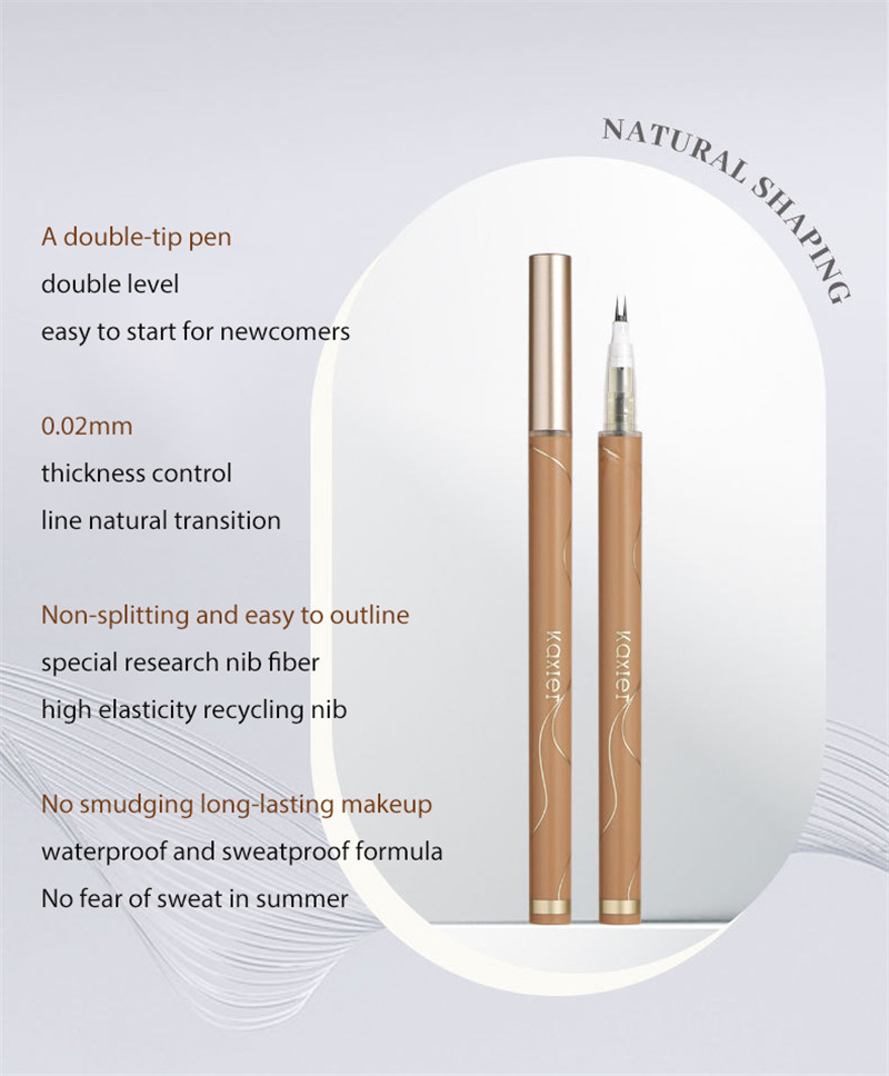 Double Forked Tip Lower eyelash Pen